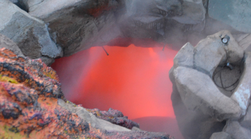 Lava Hole - its hot